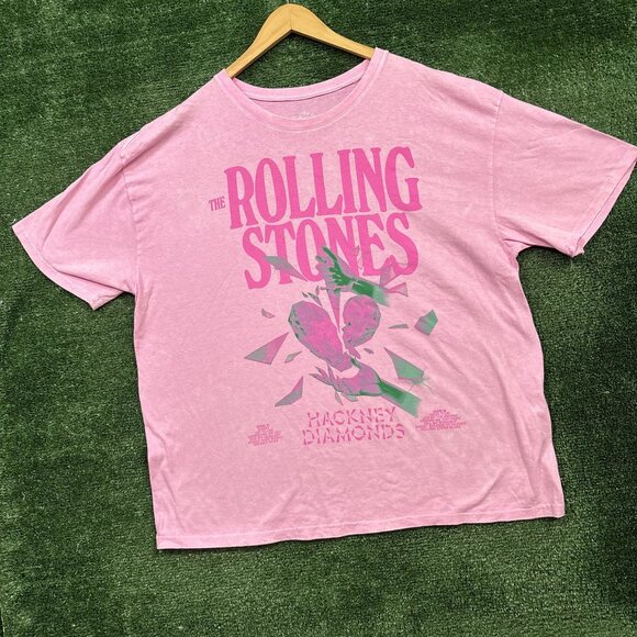 The Rolling Stones Hackney Diamonds Rock Band T-Shirt Size Extra Large - Picture 3 of 4